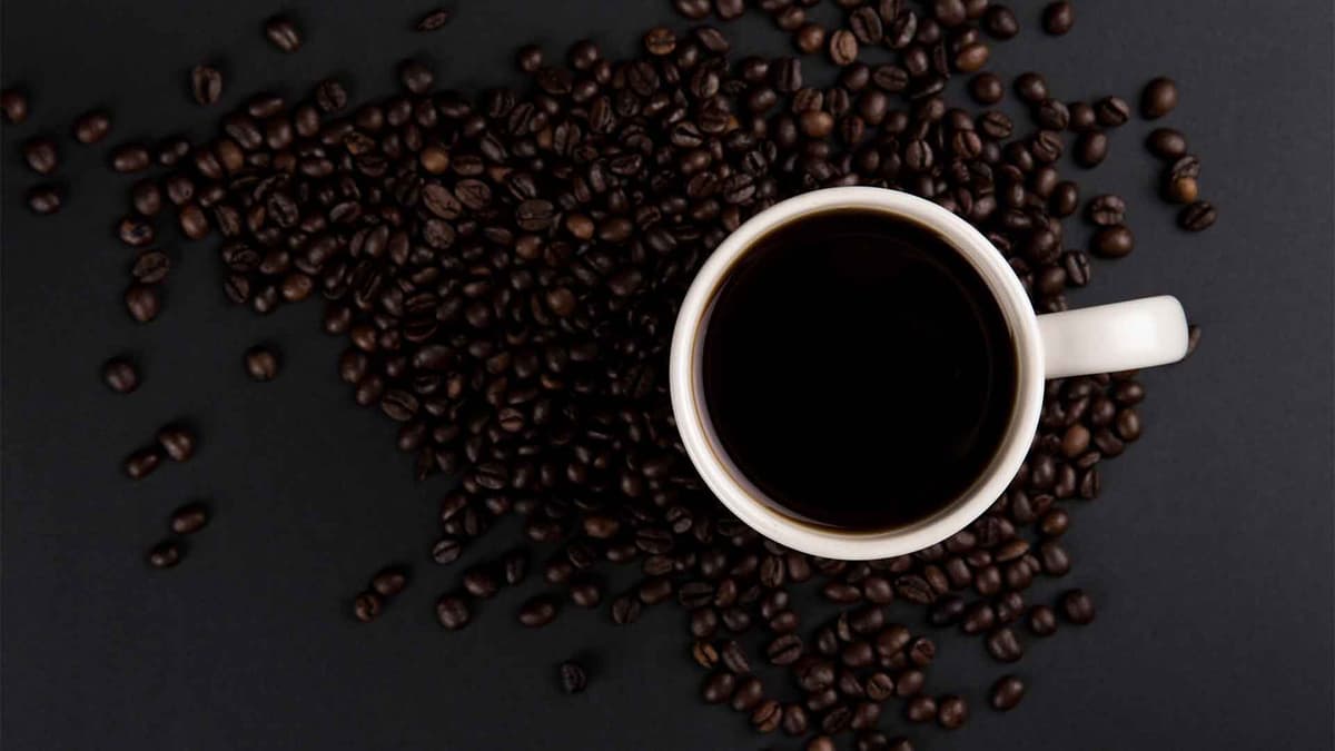 Coffee cherries on drying beds, Nyeri Kenya